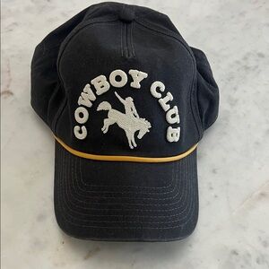 American Needle Cowboy Club graphite baseball cap